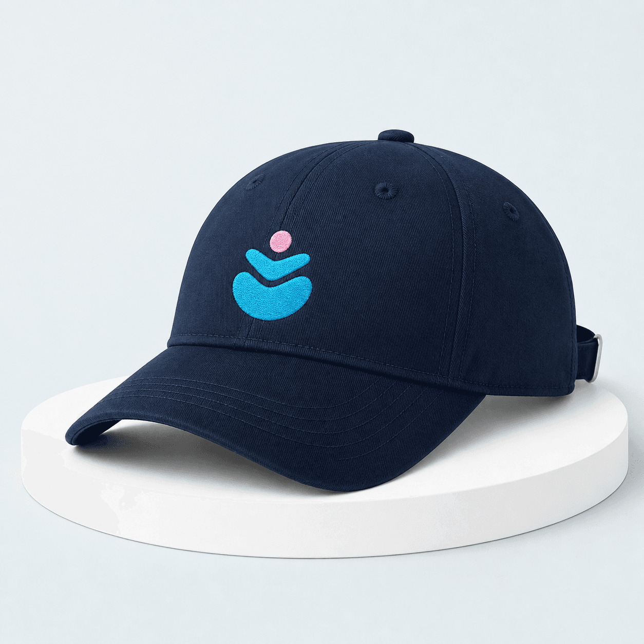Mock-up of a cap carrying the Hope4PKD logo and wordmark.